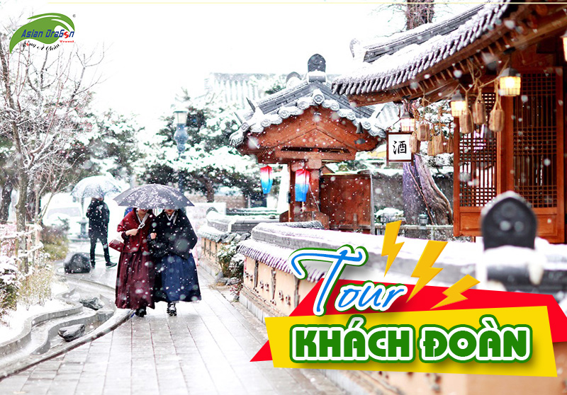 Tour Hàn Quốc mùa đông trượt tuyết: Seoul - Nami - Lotte World khách đoàn